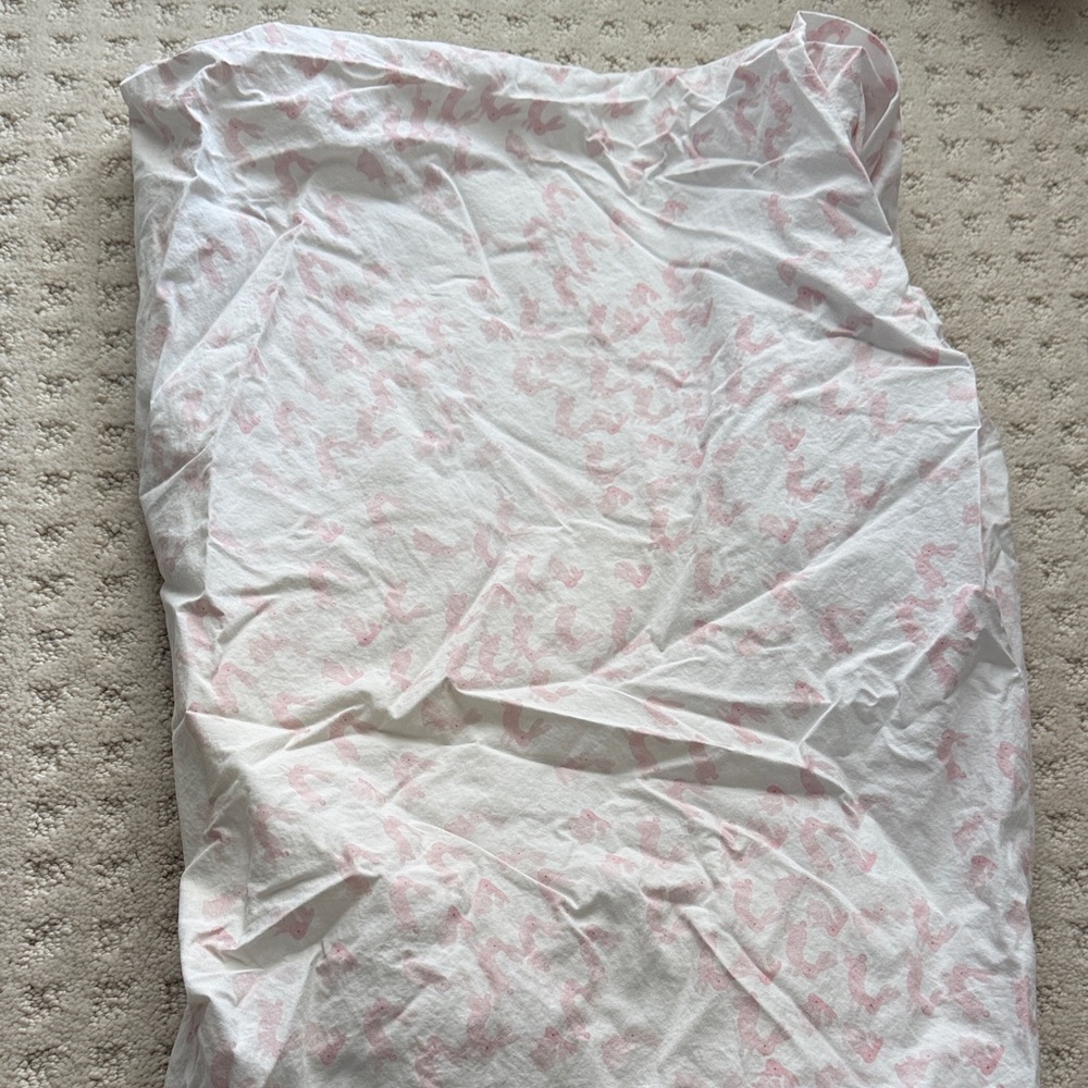 Pottery Barn Kids Bunny Crib Sheet